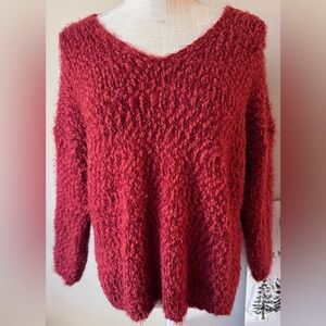 Altar’d State soft fuzzy Women's Sweater. 3/4 sleeve. Size S/M VGUC